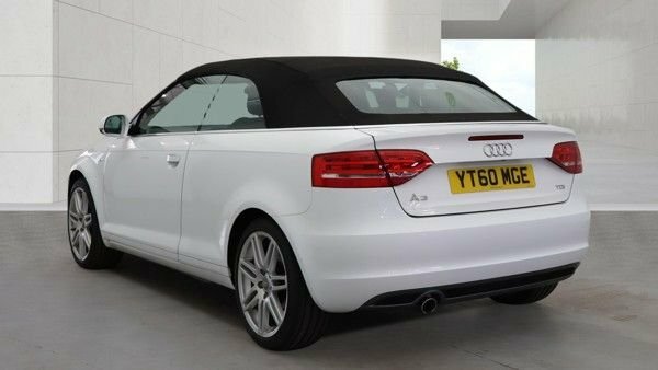 Audi A3 Cabriolet 2.0 Tdi S Line Convertible Euro White #3