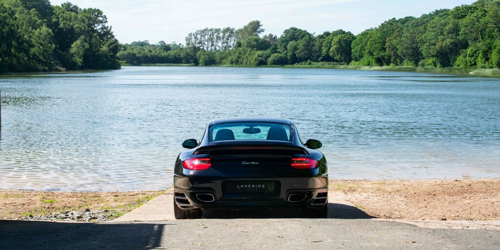 Porsche 911 3.8 997 Turbo Black #5