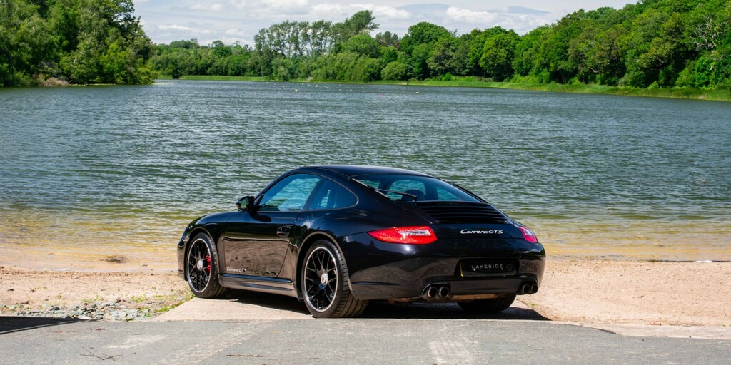 Porsche 911 3.8 997 Carrera Gts Black #4