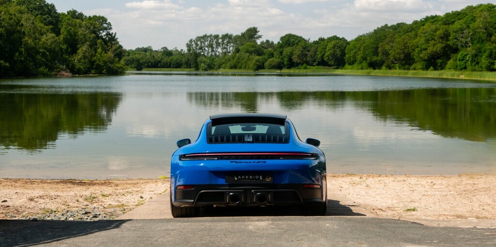 Porsche 911 3.6 T-hybrid 992 Carrera 4 Gts Blue #4