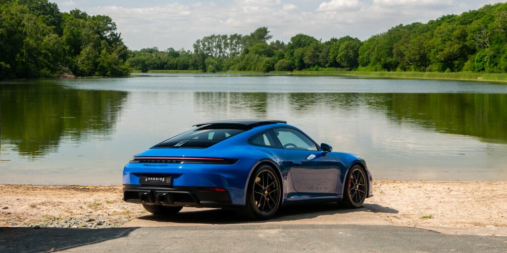 Porsche 911 3.6 T-hybrid 992 Carrera 4 Gts Blue #5