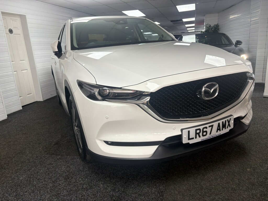 Mazda CX-5 Suv 2.2 Skyactiv-d Sport Nav LR67AMX White #2