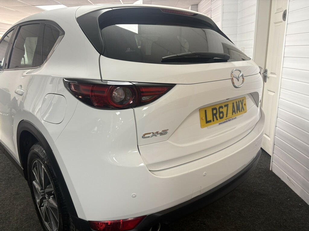 Mazda CX-5 Suv 2.2 Skyactiv-d Sport Nav LR67AMX White #6