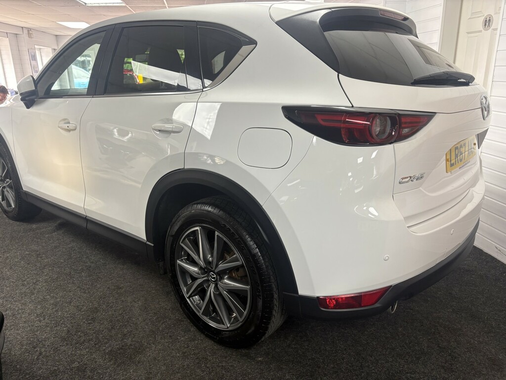 Mazda CX-5 Suv 2.2 Skyactiv-d Sport Nav LR67AMX White #5