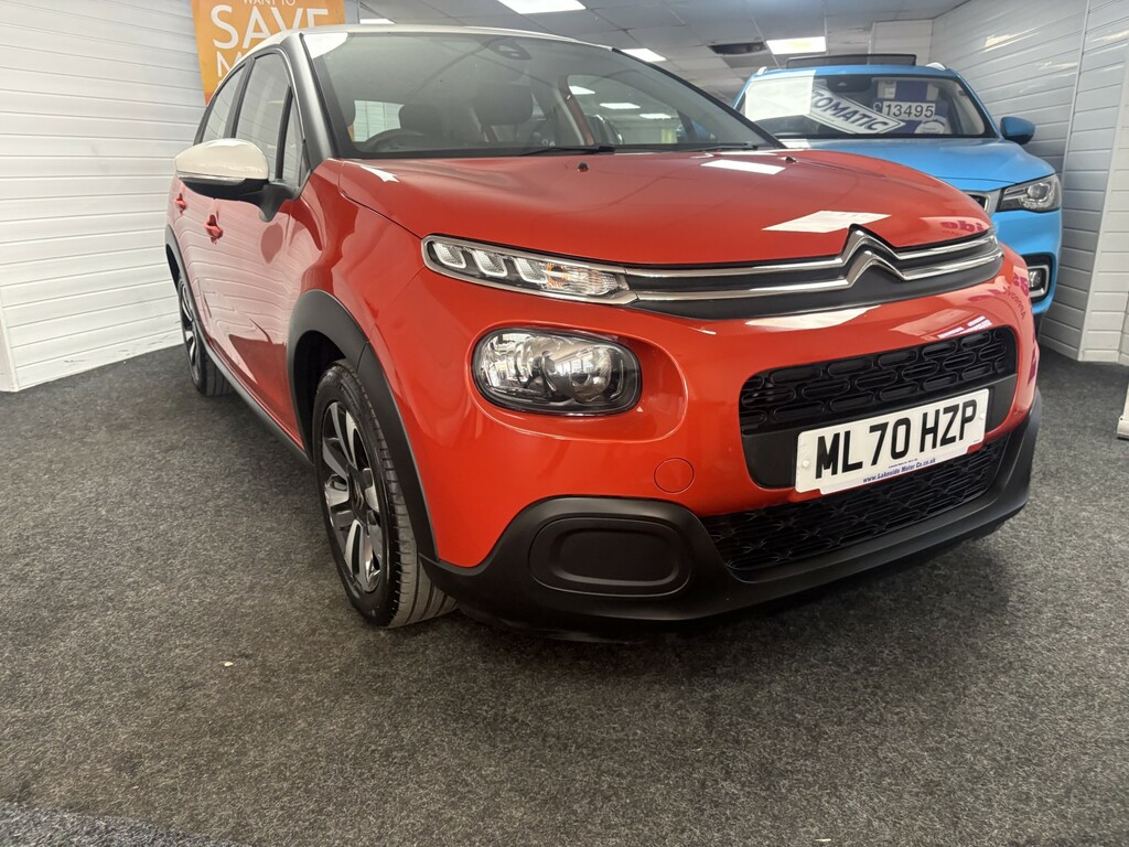 Citroen C3 Hatchback 1.2 Puretech Feel ML70HZP Orange #2