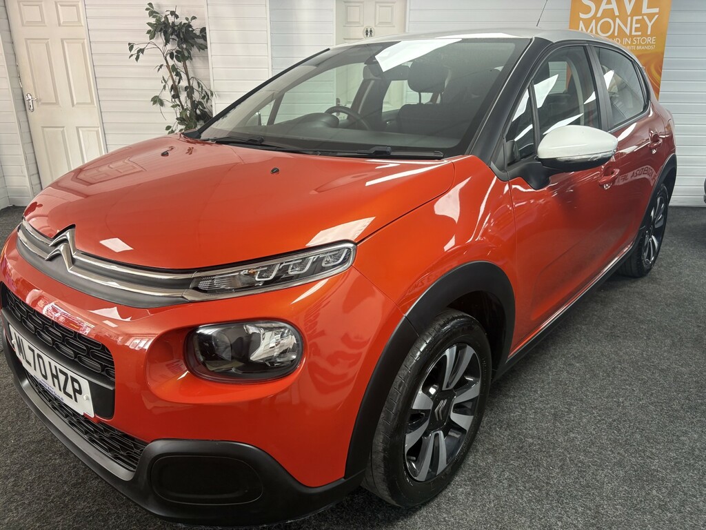 Citroen C3 Hatchback 1.2 Puretech Feel ML70HZP Orange #4