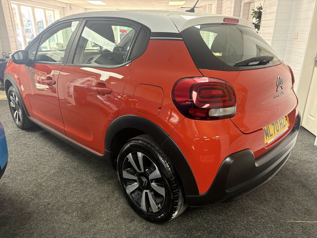 Citroen C3 Hatchback 1.2 Puretech Feel ML70HZP Orange #5