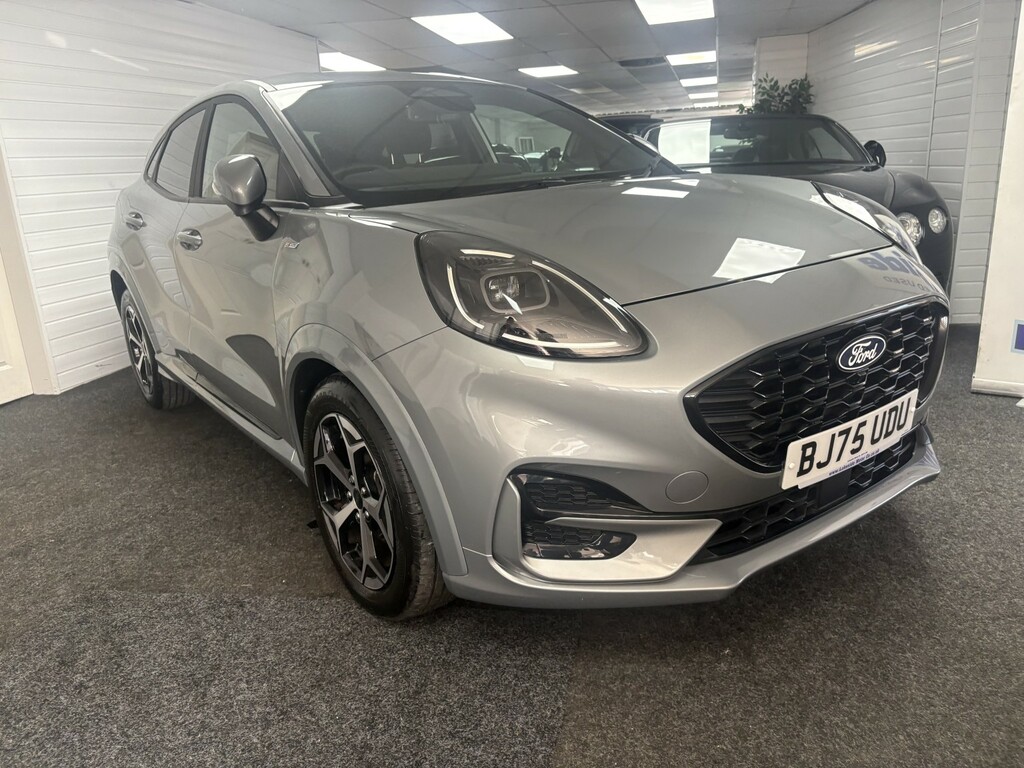 Ford Puma Suv 1.0 Puma St-line 1.0L Ecoboost 125Ps Mh BJ75UDU Silver #2
