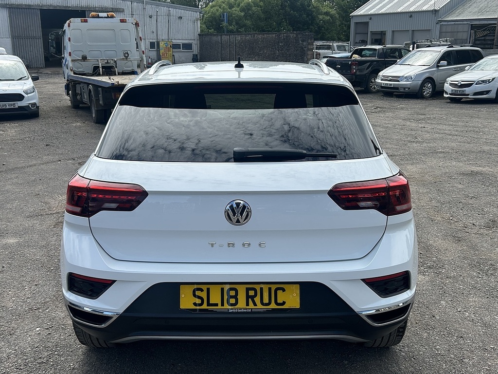 Volkswagen T-Roc 1.5 Tsi Evo Sel Suv Euro 6 Ss White #4