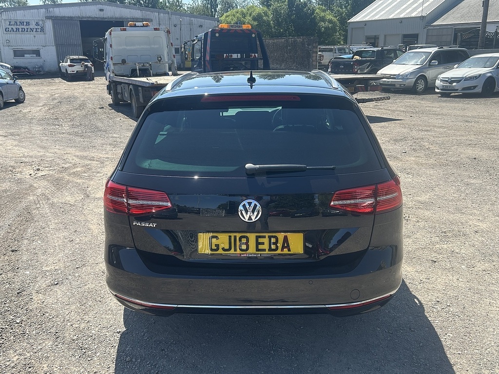 Volkswagen Passat 2.0 Tdi Gt Estate Euro 6 Ss Black #4