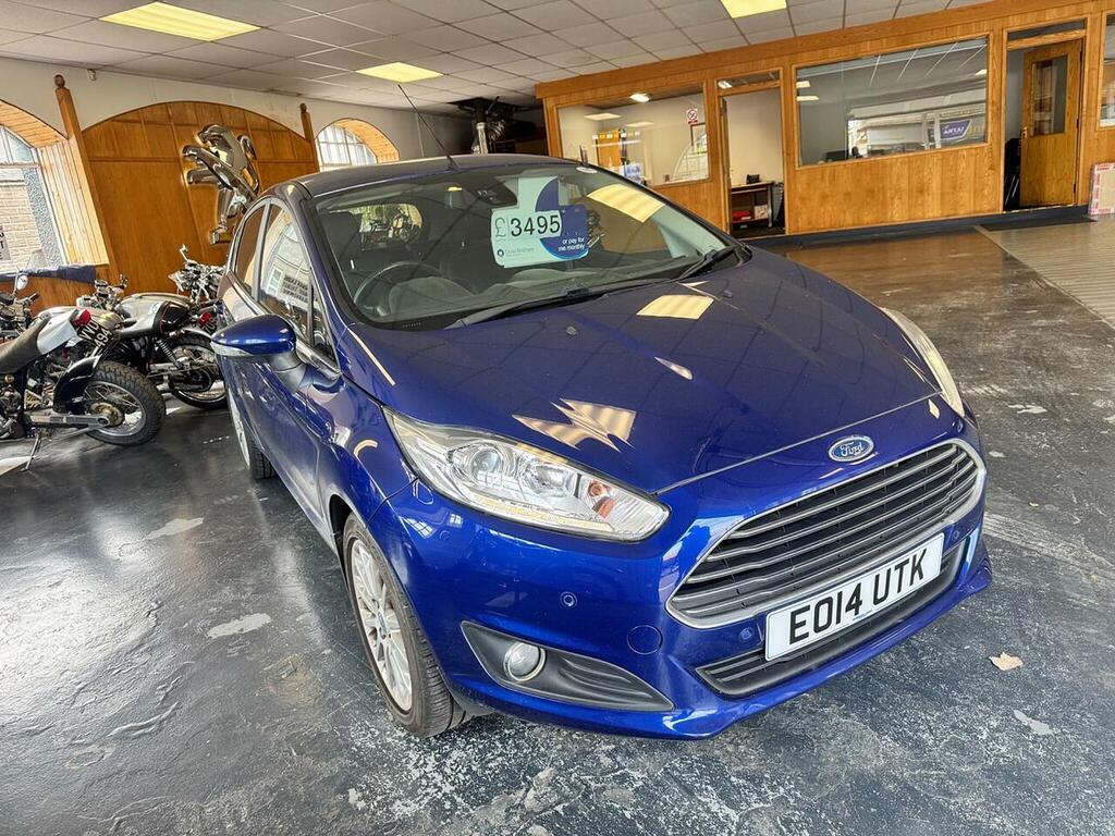 Ford Fiesta 1.6 Tdci Titanium X Euro 5 Blue