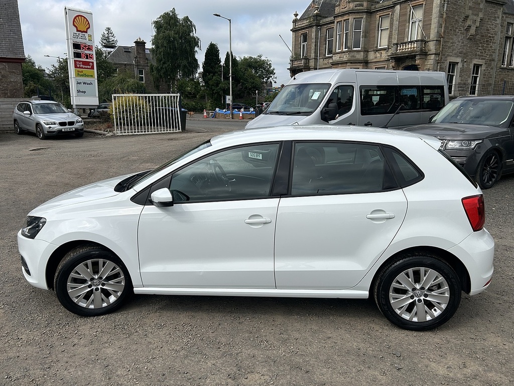 Volkswagen Polo 1.2 Tsi Bluemotion Tech Se Hatchback Ma White #3