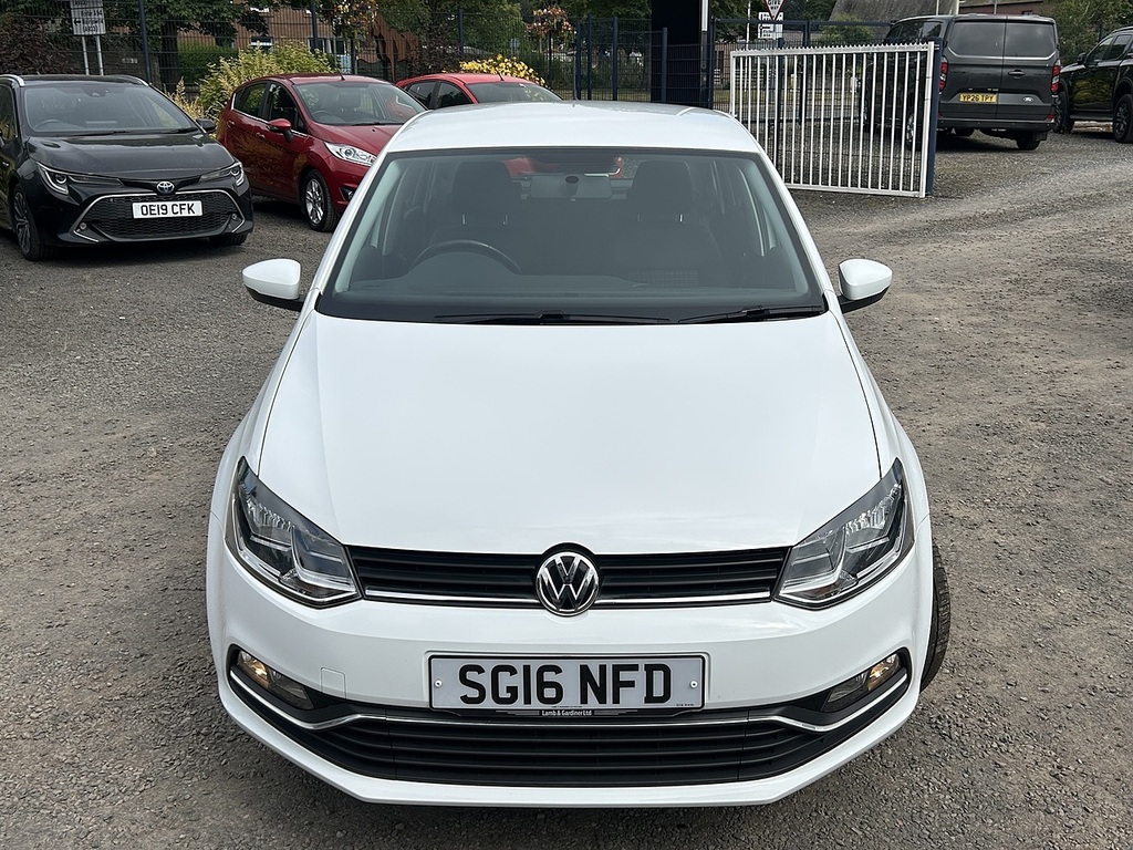Volkswagen Polo 1.2 Tsi Bluemotion Tech Se Hatchback Ma White #2