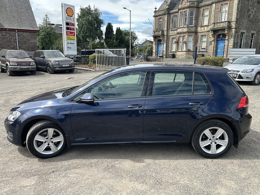 Volkswagen Golf 1.4 Tsi Bluemotion Tech Match Edition Hatchback Blue #3