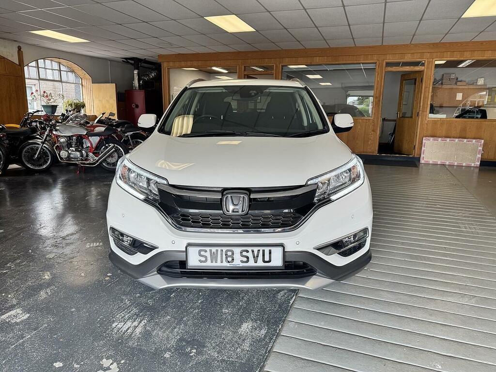 Honda Cr-V 1.6 I-dtec Se Plus Navi Suv 4Wd White #2
