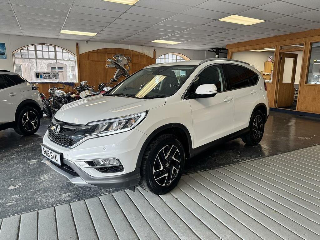 Honda Cr-V 1.6 I-dtec Se Plus Navi Suv 4Wd White #3