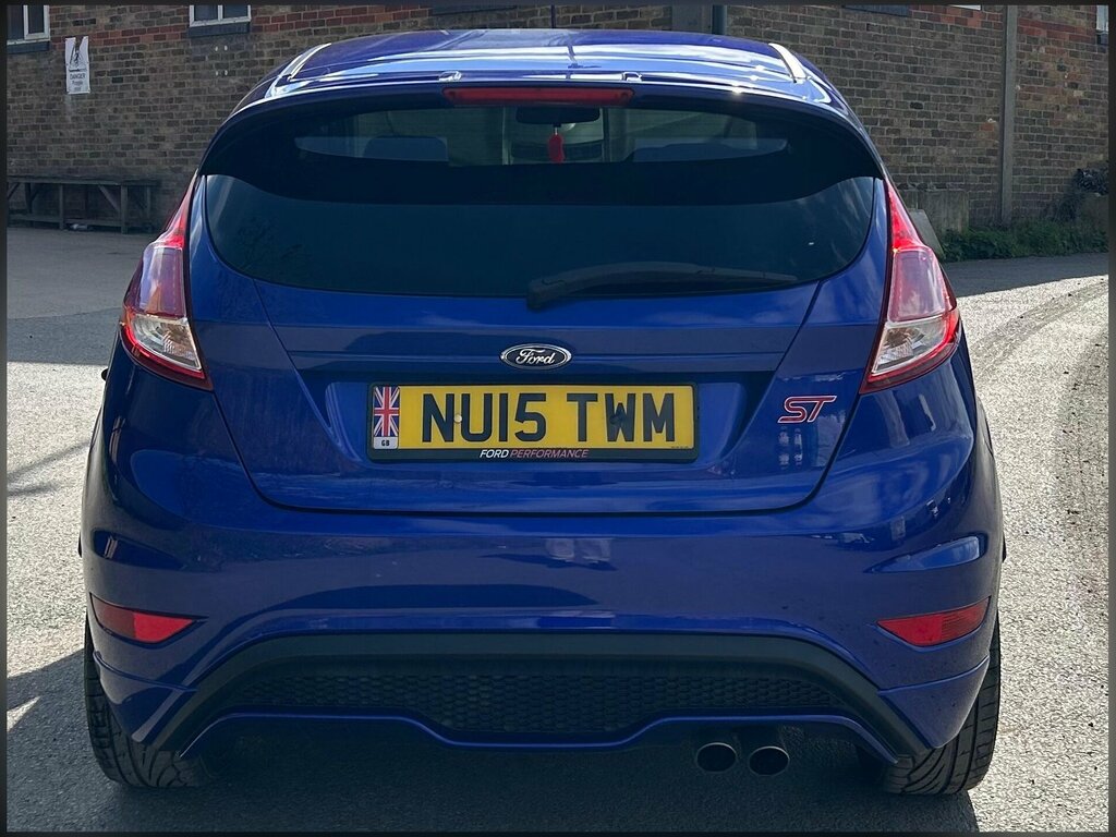 Ford Fiesta 1.6T Ecoboost St-2 Hatchback Eur NU15TWM Blue #6