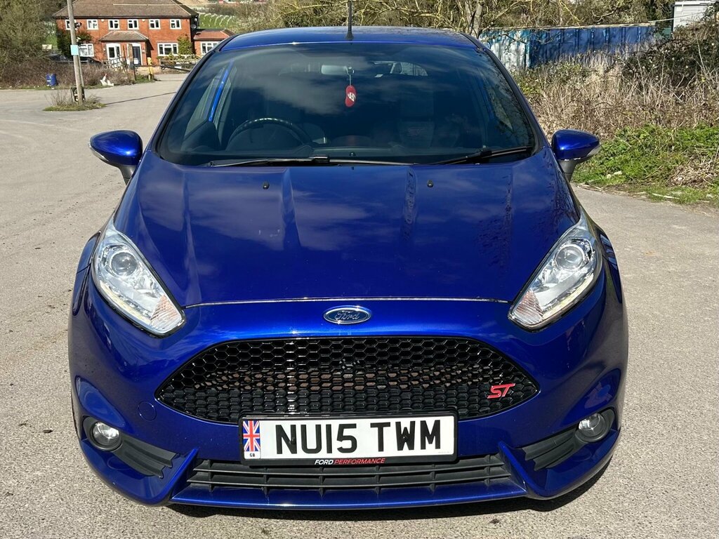 Ford Fiesta 1.6T Ecoboost St-2 Hatchback Eur NU15TWM Blue #2