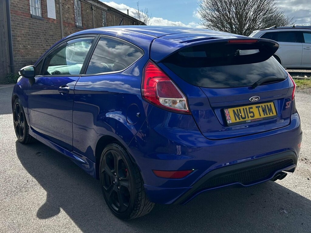 Ford Fiesta 1.6T Ecoboost St-2 Hatchback Eur NU15TWM Blue #4