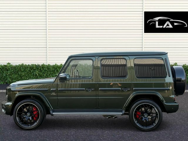 Mercedes-Benz G Class 2022 4.0 G63 V8 Biturbo Amg Spds9gt 4Matic Euro 6 Green #3