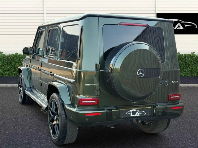 Mercedes-Benz G Class 2022 4.0 G63 V8 Biturbo Amg Spds9gt 4Matic Euro 6 Green #6