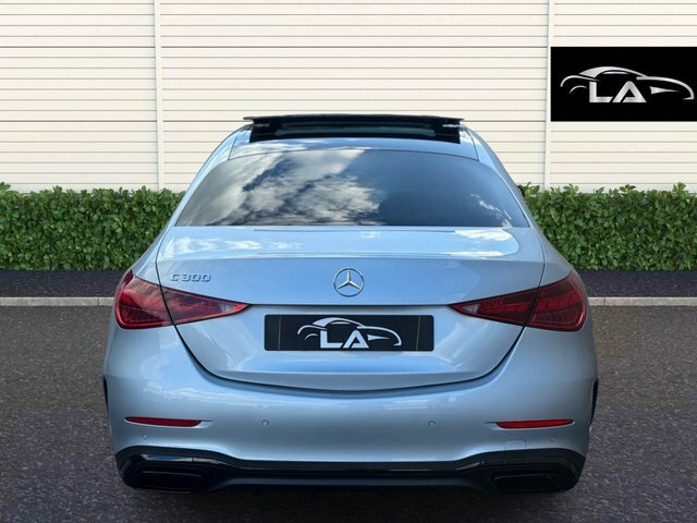 Mercedes-Benz C Class 2024 2.0 C300h Mhev Amg Line Premium Plus G-tron Silver #6