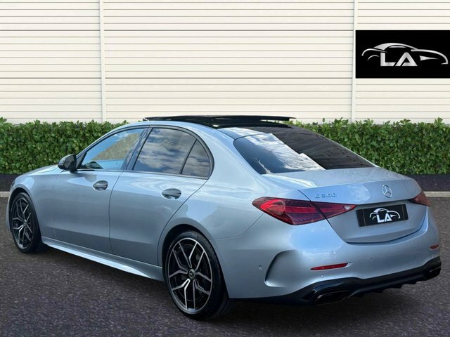 Mercedes-Benz C Class 2024 2.0 C300h Mhev Amg Line Premium Plus G-tron Silver #4