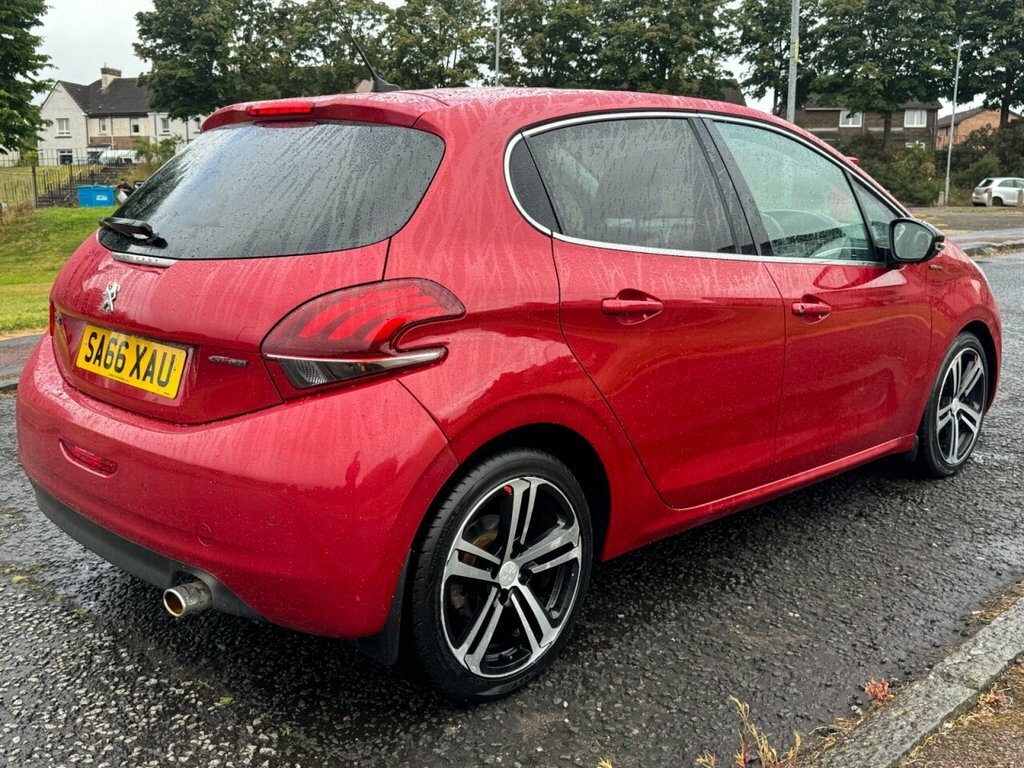 Peugeot 208 1.6L Gt Line SA66XAU Red #6