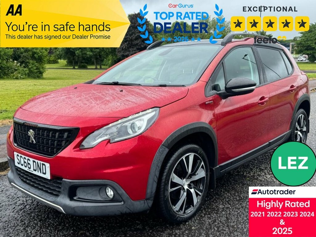 Peugeot 2008 1.6L Gt Line Red