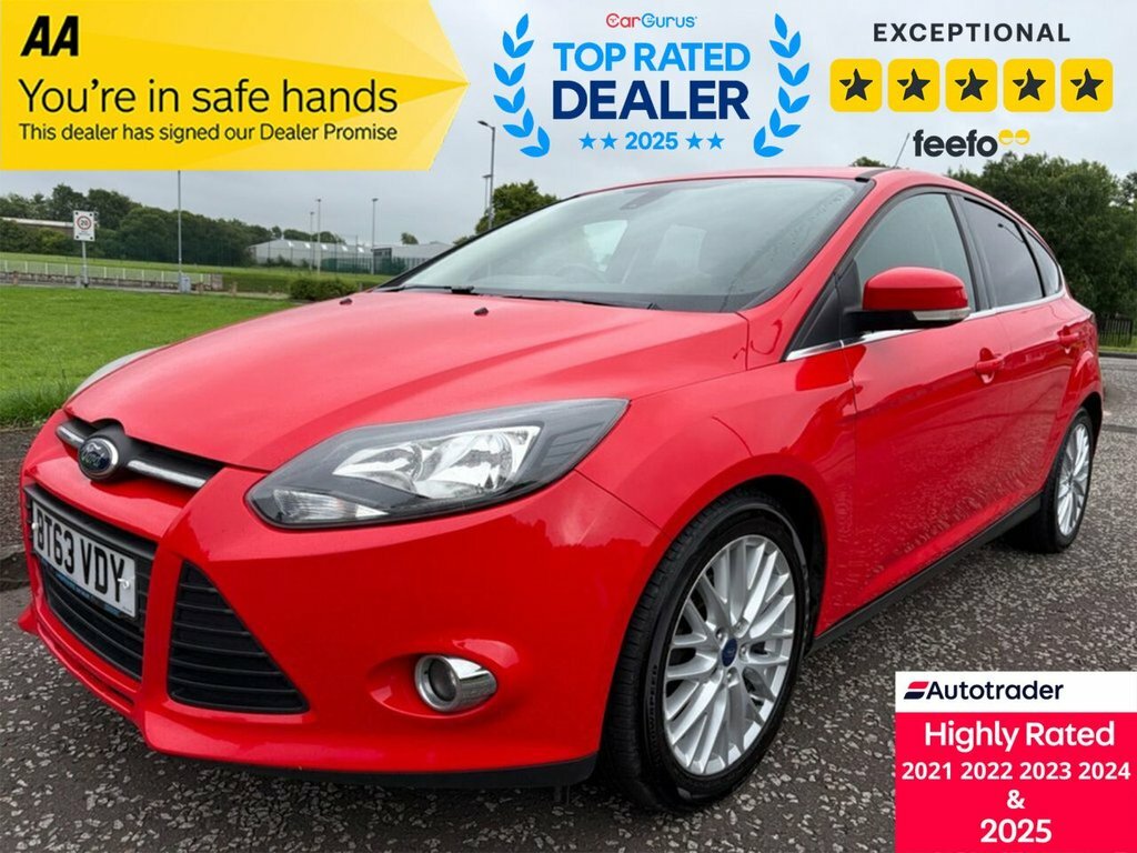 Ford Focus 1.6L Zetec Navigator Red