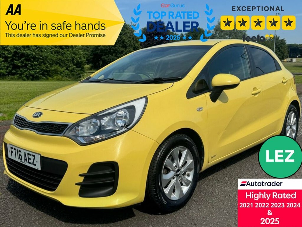 Kia RIO 1.3L Sr7 Yellow