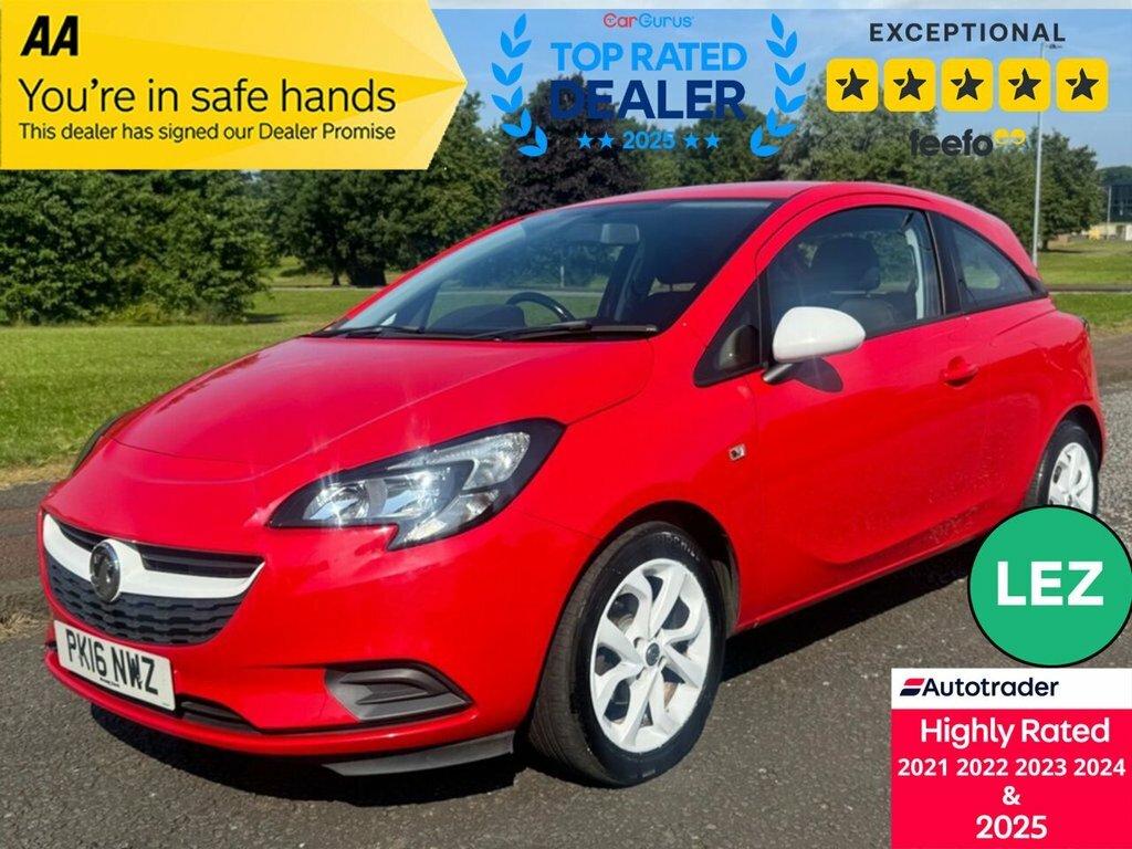 Vauxhall Corsa 1.4L Sting Red