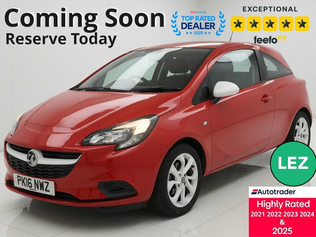 Vauxhall Corsa 1.4L Sting Red