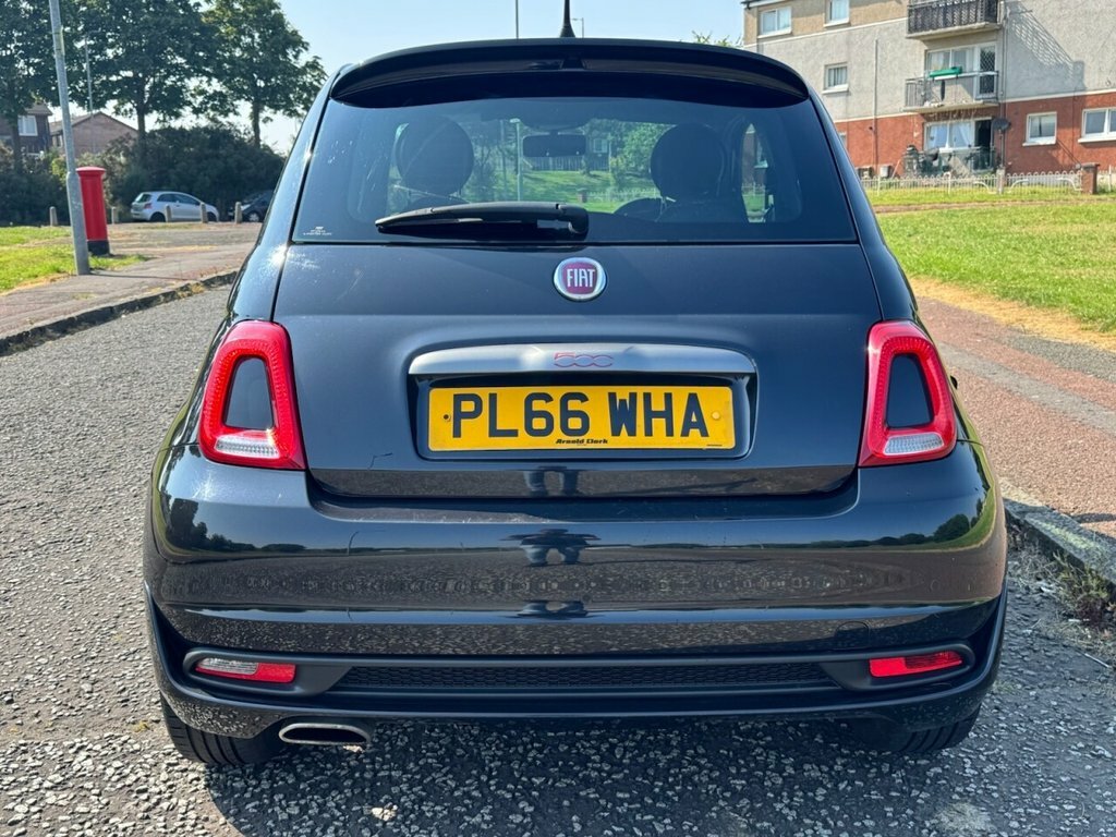 Fiat 500 1.2L S Black #4