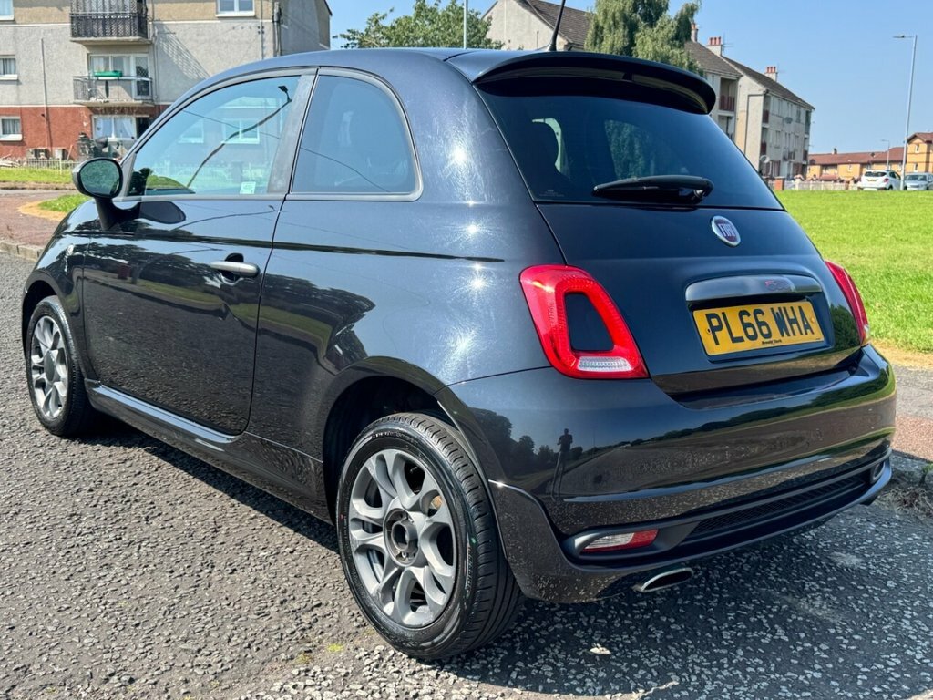 Fiat 500 1.2L S Black #3