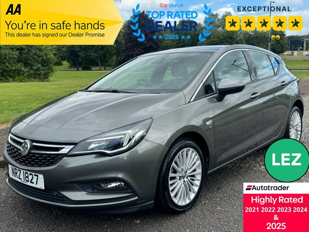 Vauxhall Astra 1.4L Elite Grey