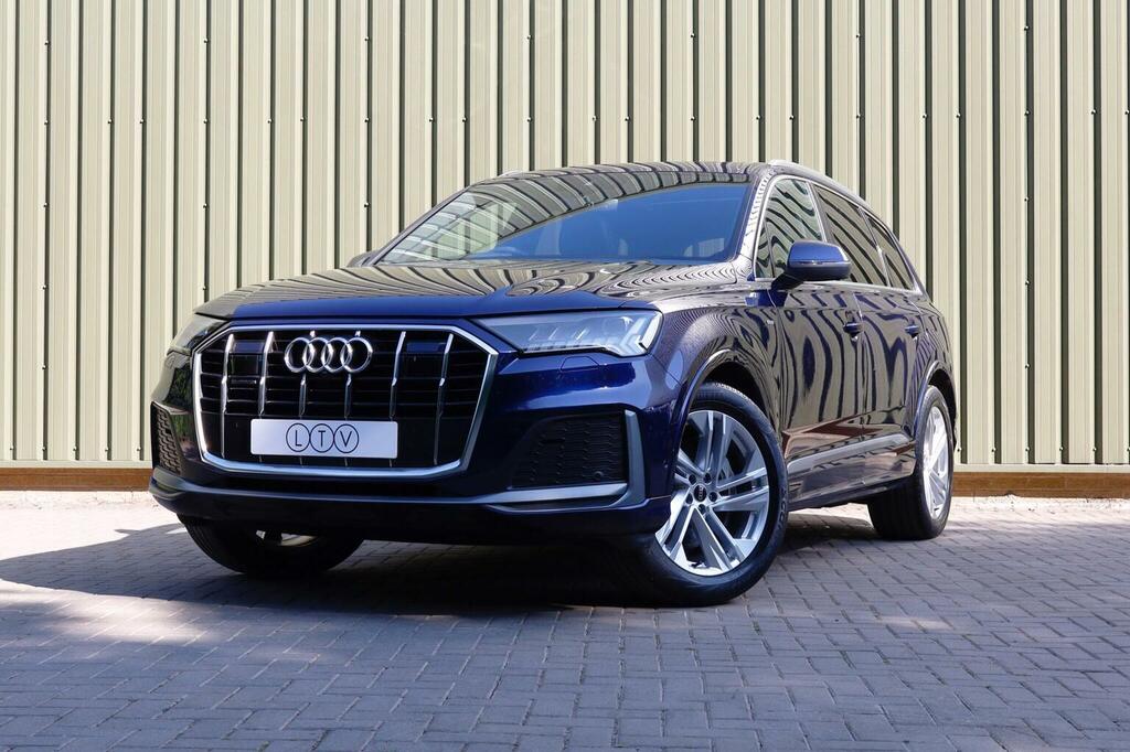 Audi Q7 3.0 Tdi V6 45 S Line Tiptronic Quattro Euro 6 Ss Blue #3