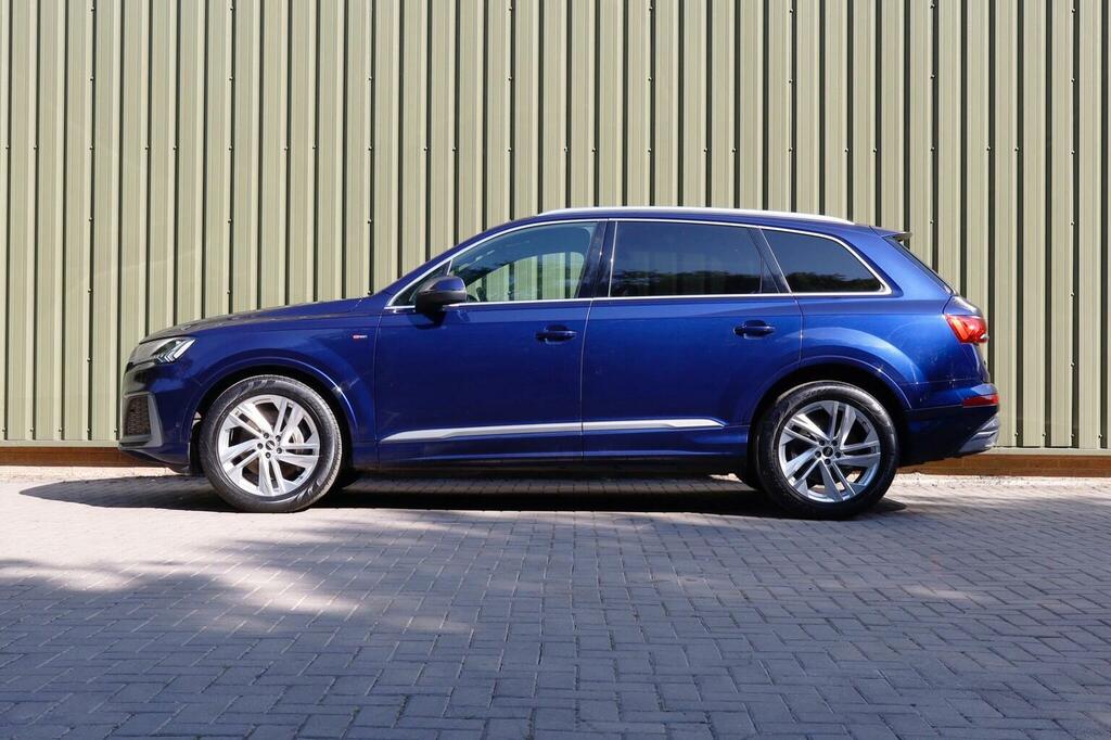 Audi Q7 3.0 Tdi V6 45 S Line Tiptronic Quattro Euro 6 Ss Blue #4