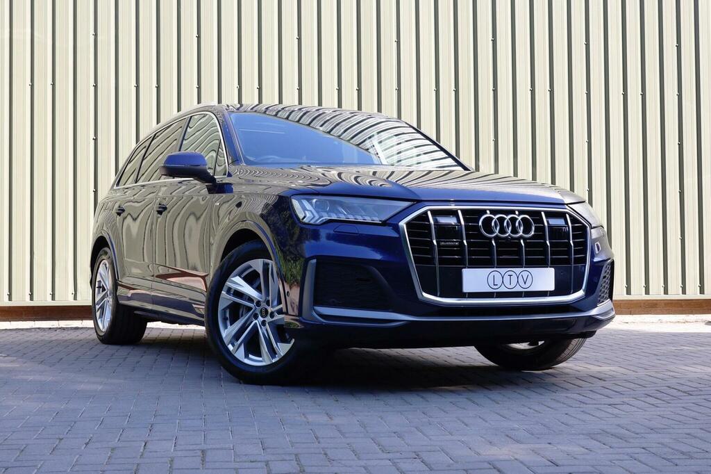Audi Q7 3.0 Tdi V6 45 S Line Tiptronic Quattro Euro 6 Ss Blue
