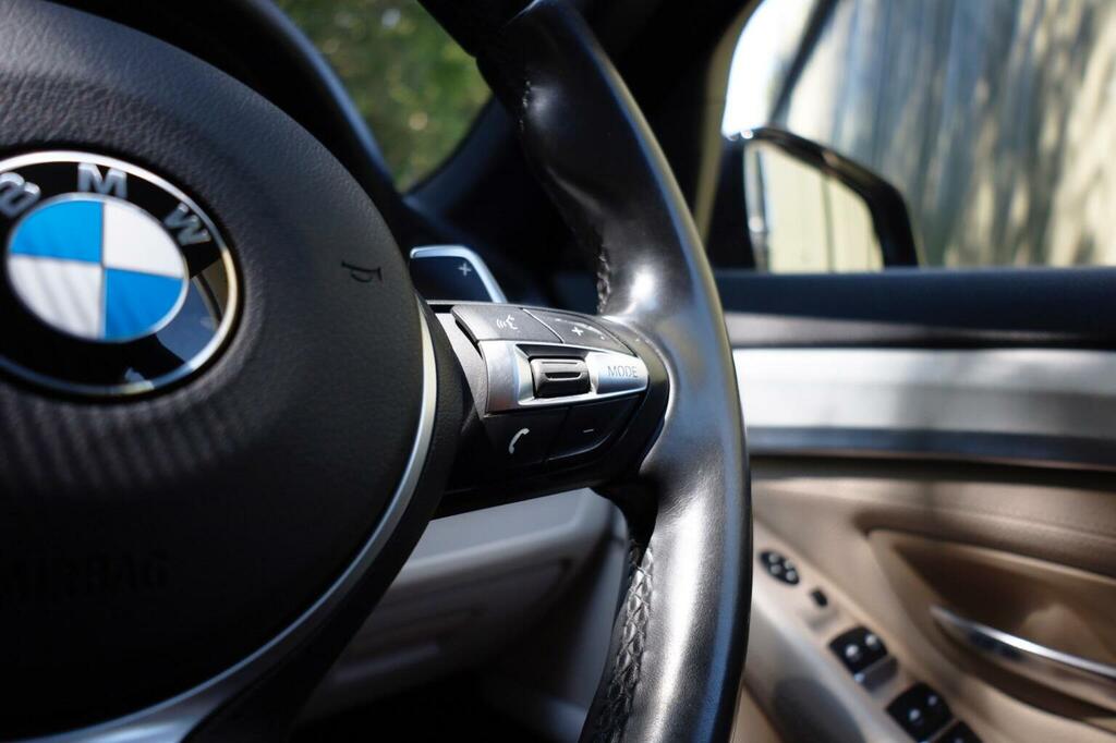 BMW 5 Series 2.0 520D M Sport Euro 6 Ss Black #34