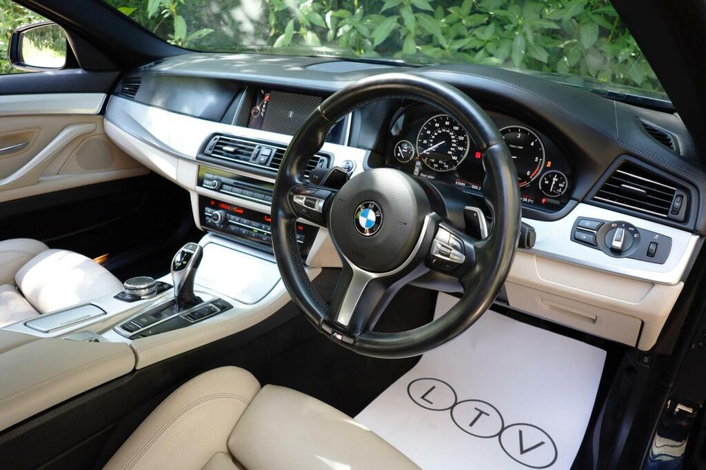BMW 5 Series 2.0 520D M Sport Euro 6 Ss Black #10