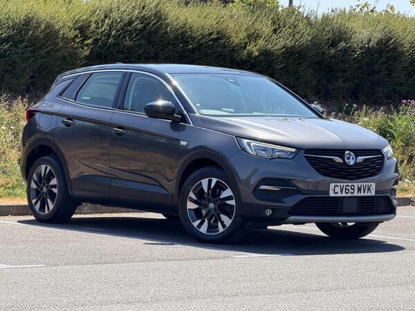 Vauxhall Grandland X 1.2 Turbo Sport Nav Euro 6 Ss Grey #5
