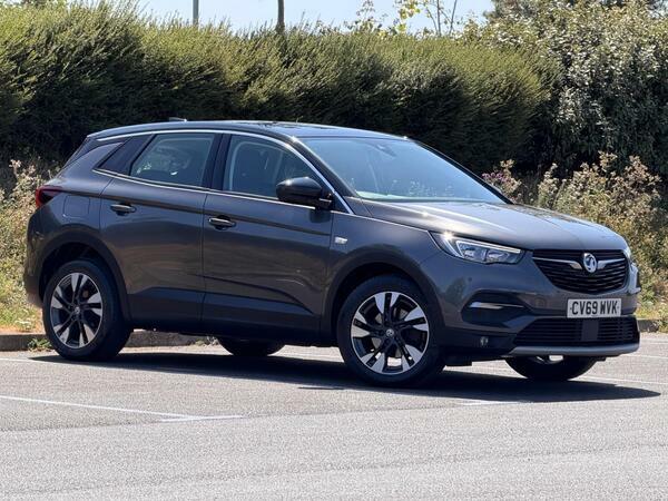 Vauxhall Grandland X 1.2 Turbo Sport Nav Euro 6 Ss Grey