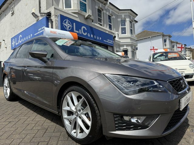 Seat Leon 2.0 Tdi 184 Fr Sport Tourer Dsg Euro Grey #3
