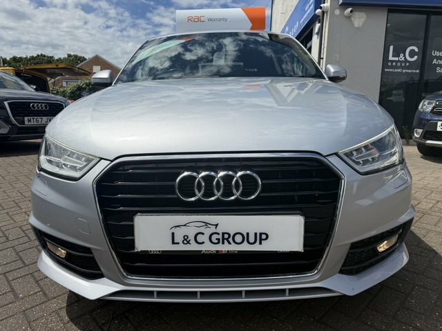 Audi A1 1.6 Tdi S Line Sportback Euro 6 RO16WOV Silver #4