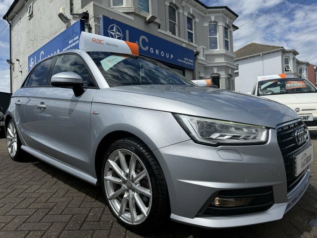 Audi A1 1.6 Tdi S Line Sportback Euro 6 RO16WOV Silver #3
