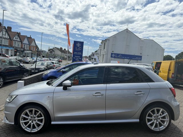 Audi A1 1.6 Tdi S Line Sportback Euro 6 RO16WOV Silver #6