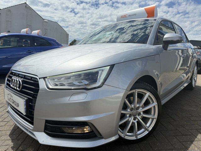 Audi A1 1.6 Tdi S Line Sportback Euro 6 RO16WOV Silver #2