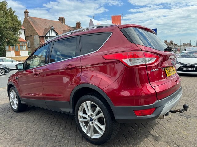 Ford Kuga 2.0 Tdci 180 Titanium X Sport Awd Euro 6 DG65UEZ Red #6