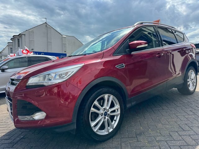 Ford Kuga 2.0 Tdci 180 Titanium X Sport Awd Euro 6 DG65UEZ Red #5